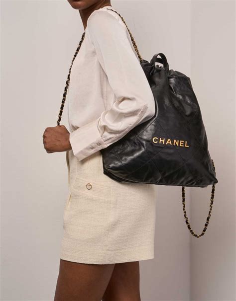 chanel 2018 transparent bookbag|Chanel 22 backpack.